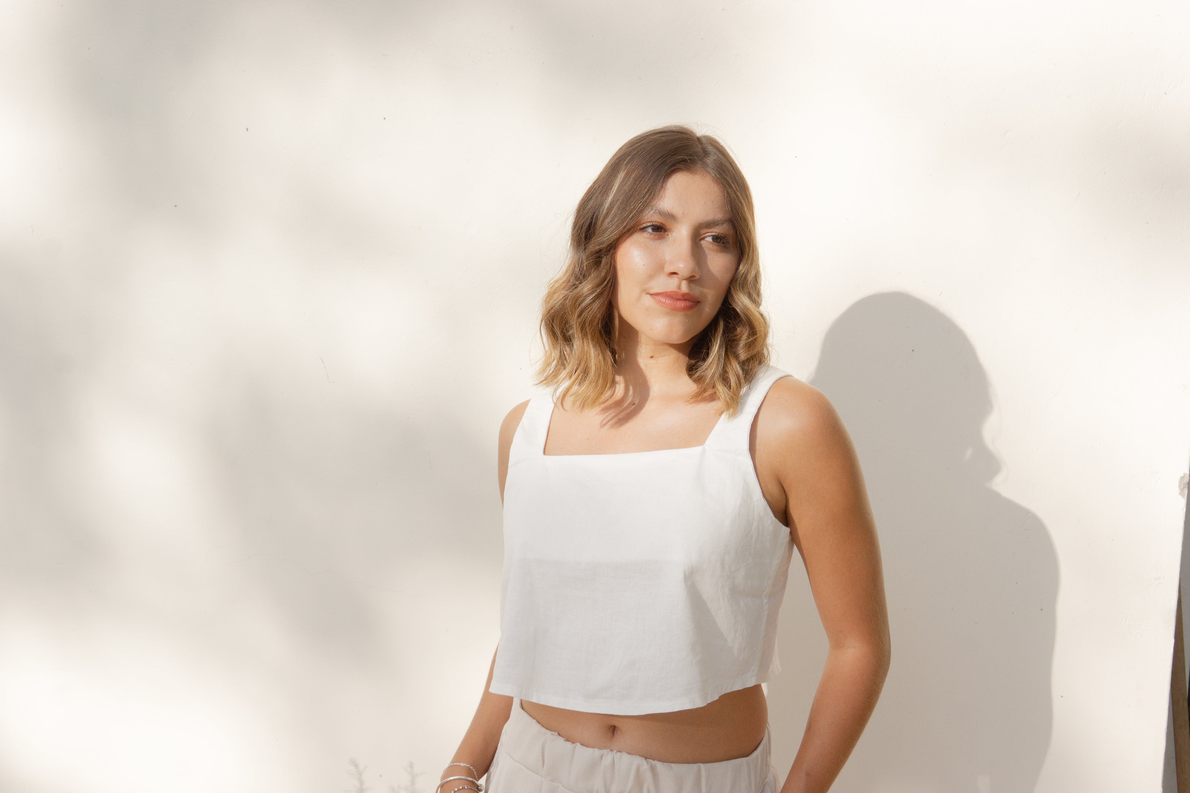 Crop Top Mujer Collezione di Perle