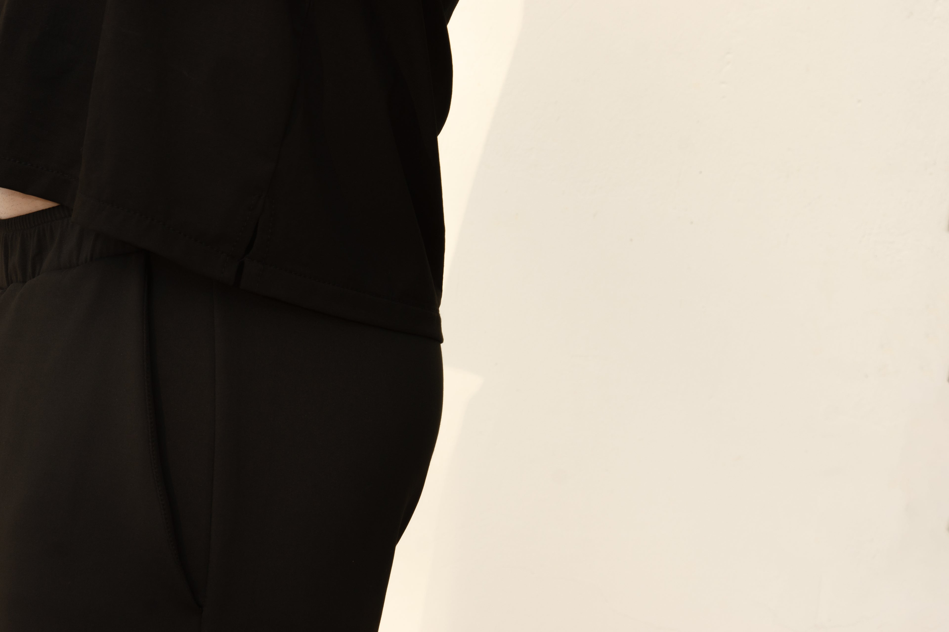 Pantalón Negro para Hombre Clásico Vento