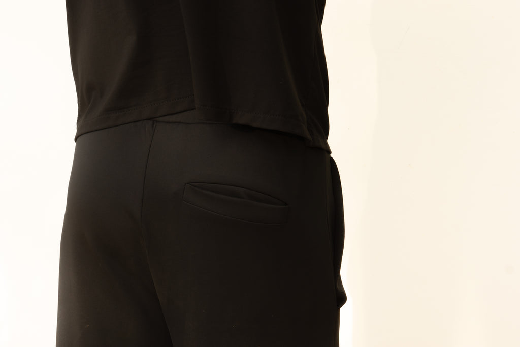 Pantalón Negro para Hombre Clásico Vento
