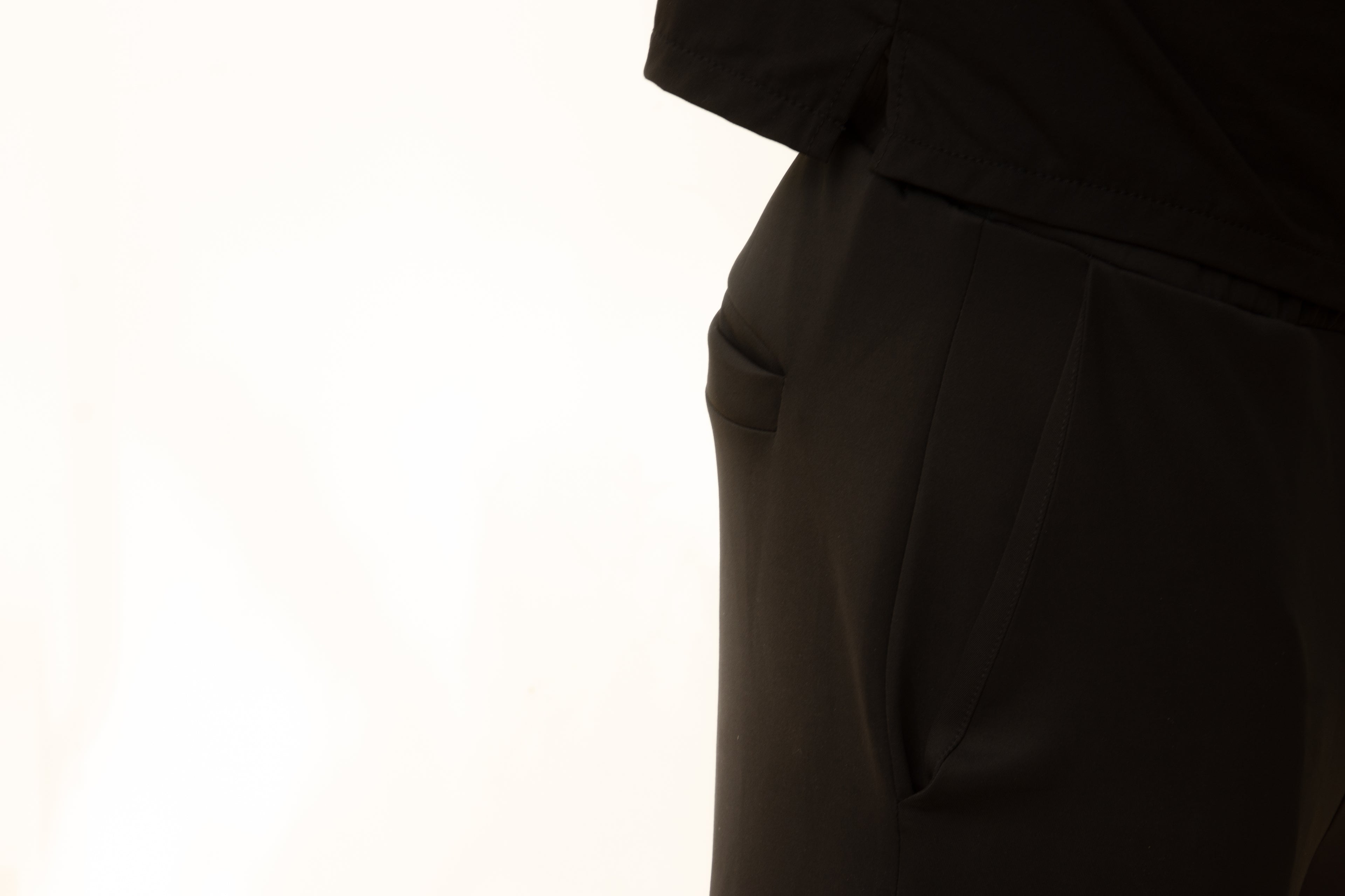 Pantalón Negro para Hombre Clásico Vento