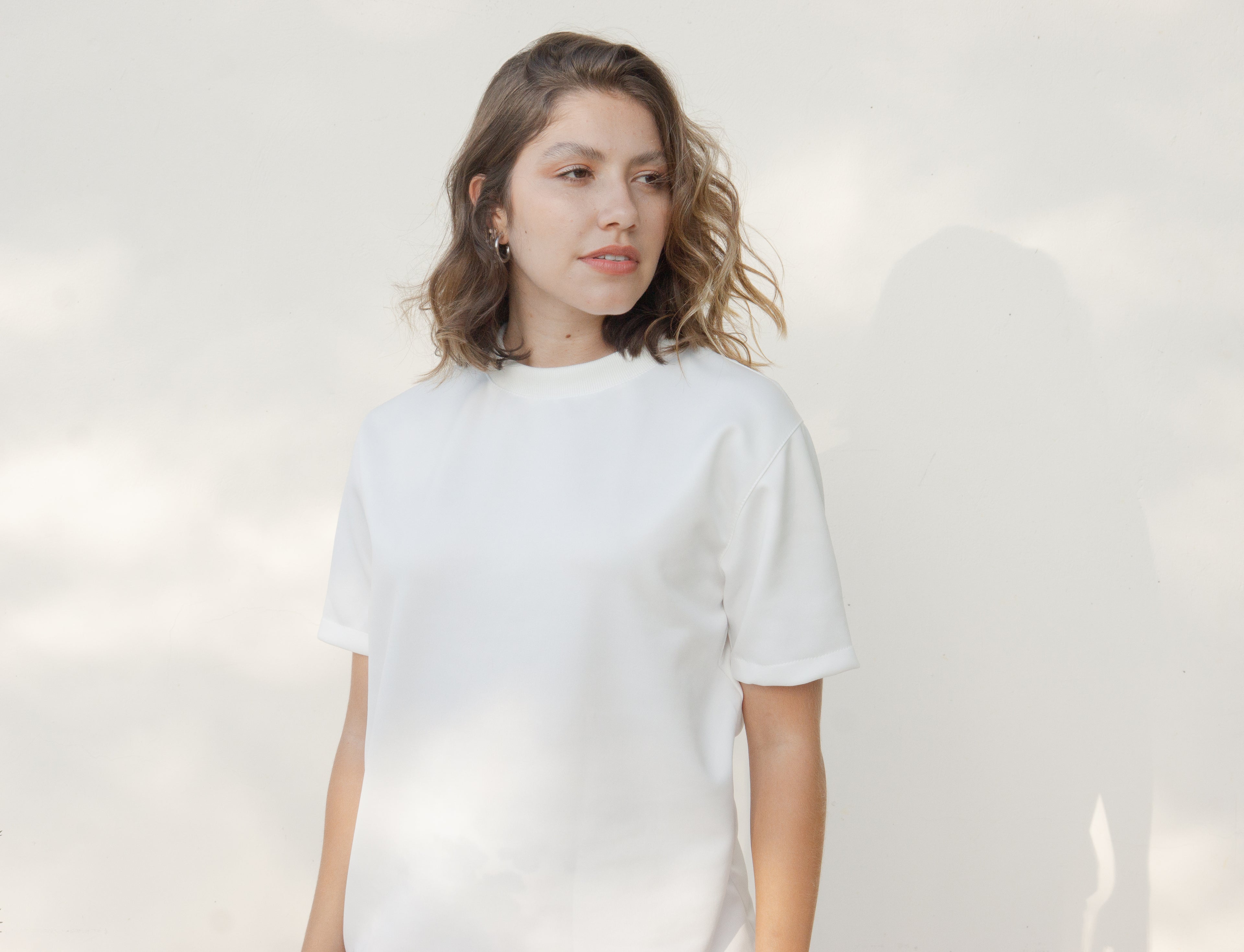 Camiseta Unisex Clásica Blanca Vento