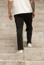 Pack Vento Mónaco - Camiseta Clásica y Pantalón Negro
