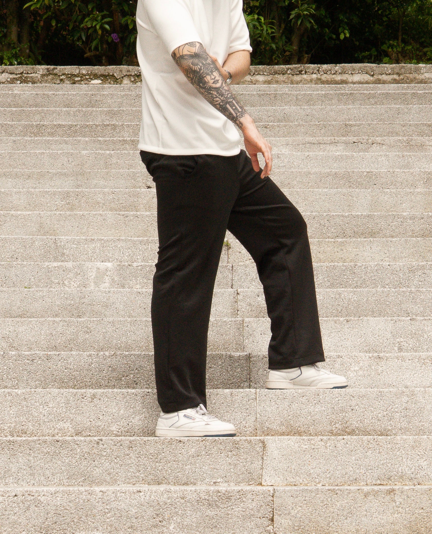 Pantalón Negro para Hombre Clásico Vento